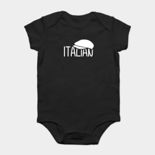 Italian Coppola Hat Baby Bodysuit